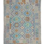 Old Style Kelim Design Afghan Royal Nr 1654