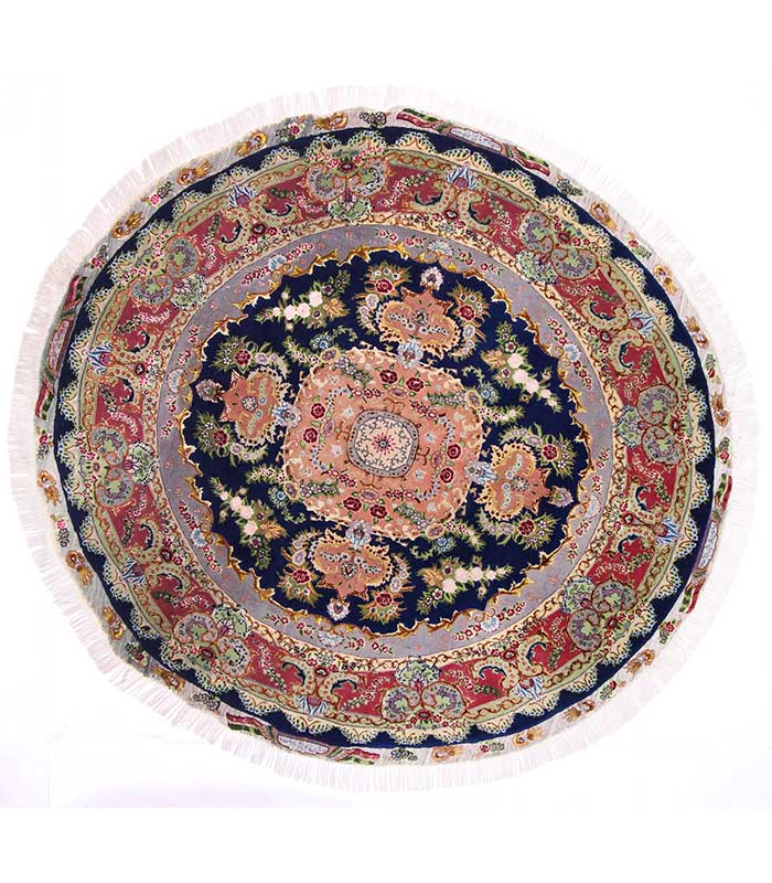 Tabriz Teppich 50 Raj mit Seide Nr 37-119