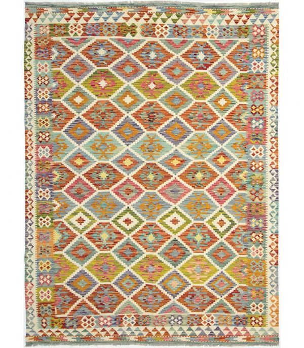 Old Style Kelim Design Afghan Royal Nr 103921