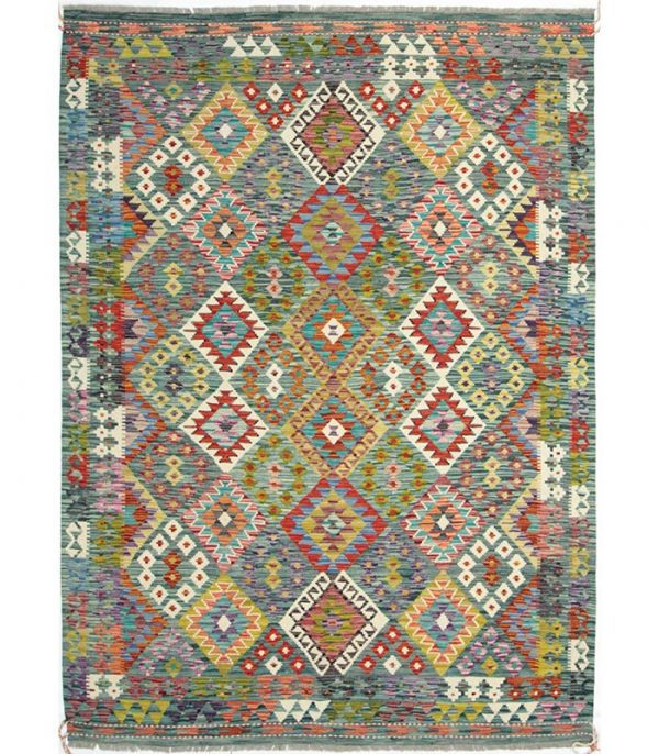 Old Style Kelim Design Afghan Royal Nr 103659