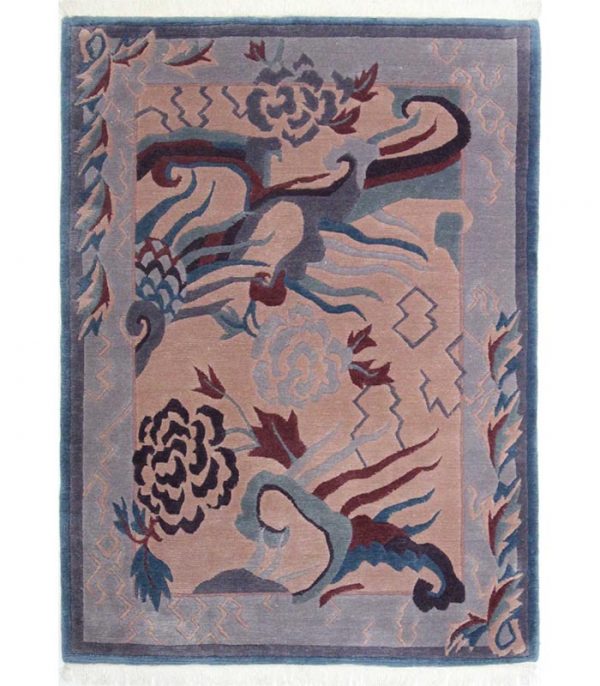 Nepal handgewebter Modern Teppich Nr 162973