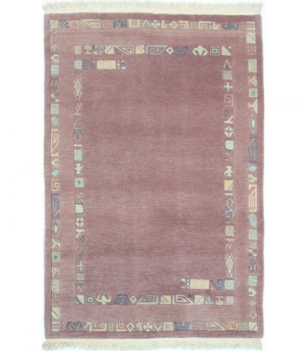 Nepal handgewebter Modern Teppich Nr 232