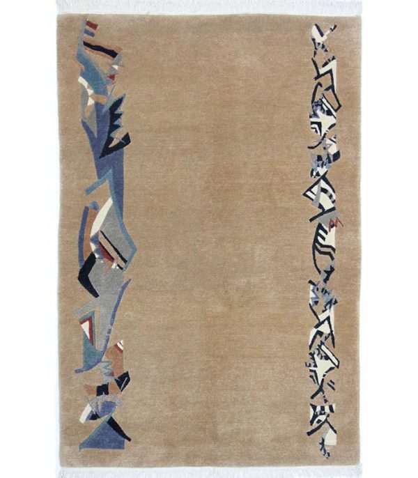 Nepal handgewebter Modern Teppich Nr 185288