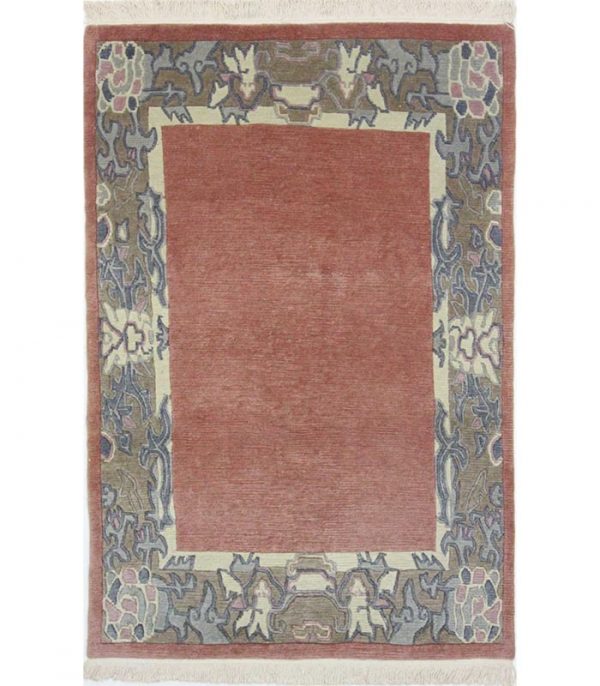 Nepal handgewebter Modern Teppich Nr 188074