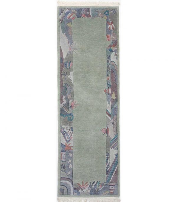 Nepal handgewebter Modern Teppich Nr 204642