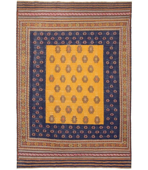 Old Style Kelim Design Afghan Royal Nr 5990