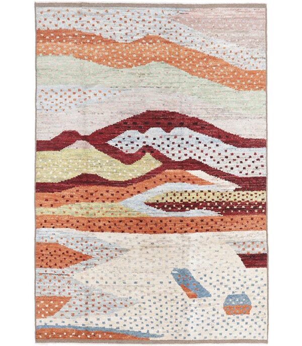 Afghanische Berber Design Teppich 3125