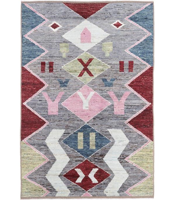 Afghanische Berber Design Teppich 2998