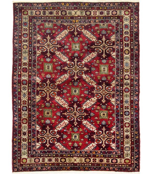 Russische Antik kaukasicher Shirvan