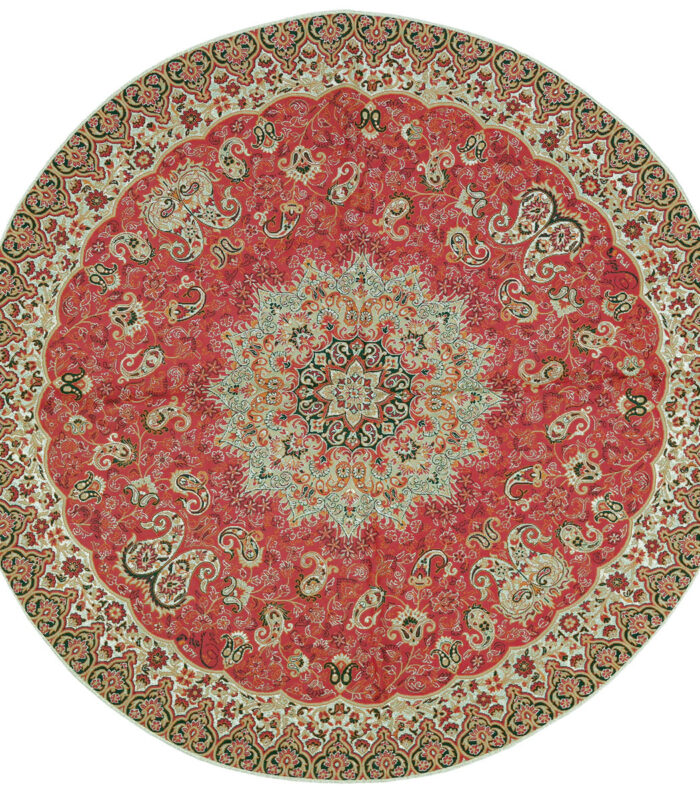 Orientalische Tischdecke Termeh – Rund 221242