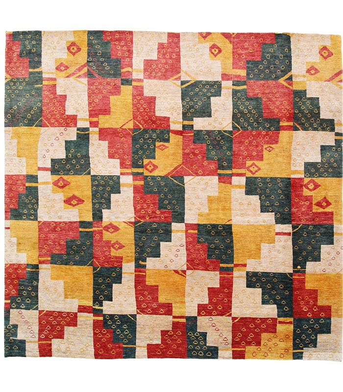 PRODUCT_0001_IMG_0006 Orientteppich Gabbeh Fars Ghashghai 300 x 290 cm Nr 2101 – Bild 1