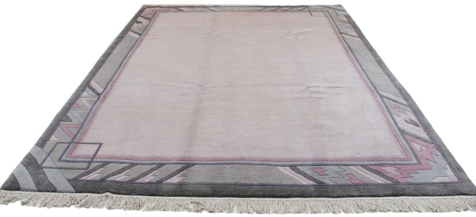 IMG_9923 Nepal Modern Designer Teppich 344 x 245 cm Nr 123